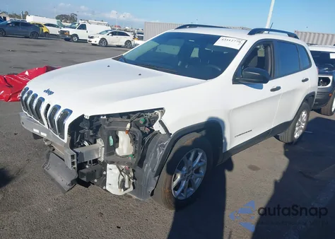 2017 Jeep Cherokee Sport Fwd from USA, damaged, VIN 1C4PJLAB9HW641878